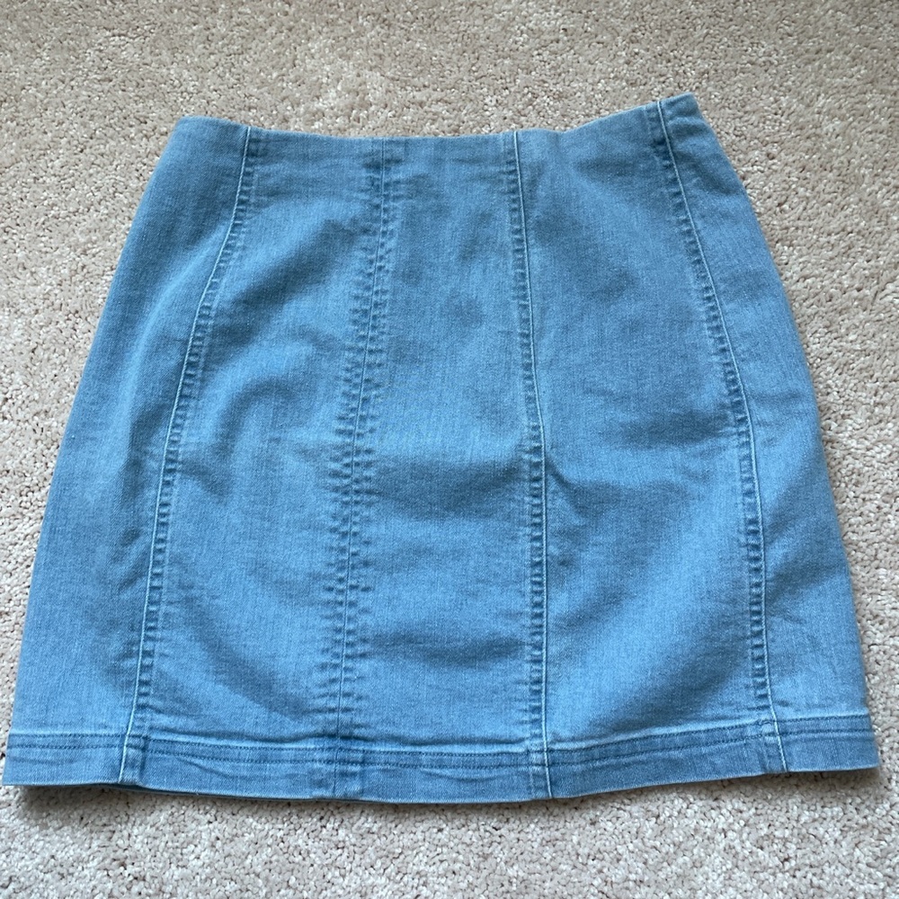 Altard State Denim Mini Skirt. BARELY WORN